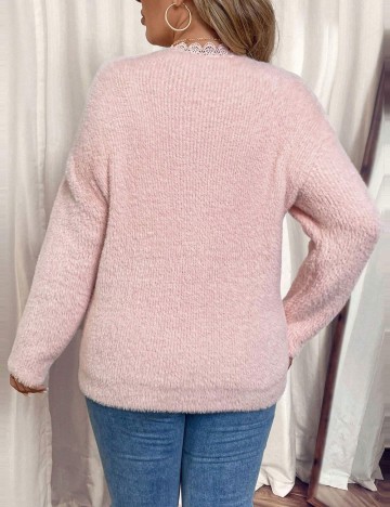 Cardigan Shein Curve+, roz