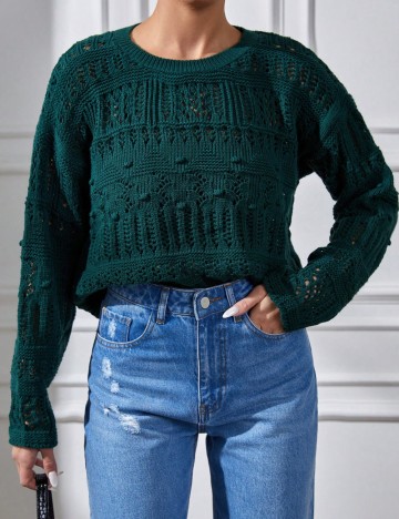 Pulover Shein, verde