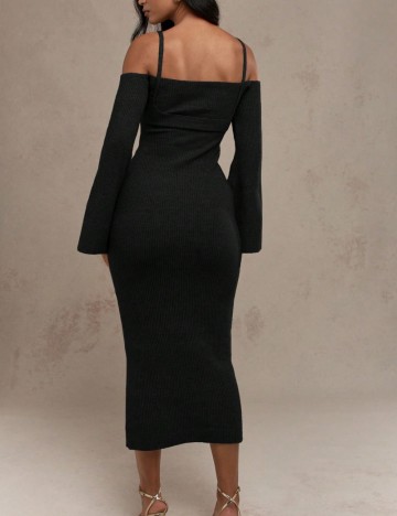 Rochie midi Shein Missguided, negru