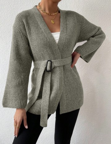Cardigan Shein, gri