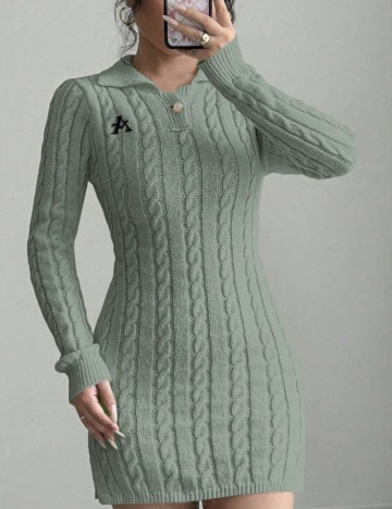 Rochie mini Shein, verde