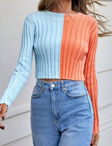 Pulover Shein, mix culori