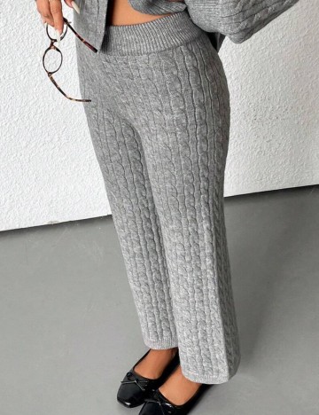 Pantaloni Shein, gri