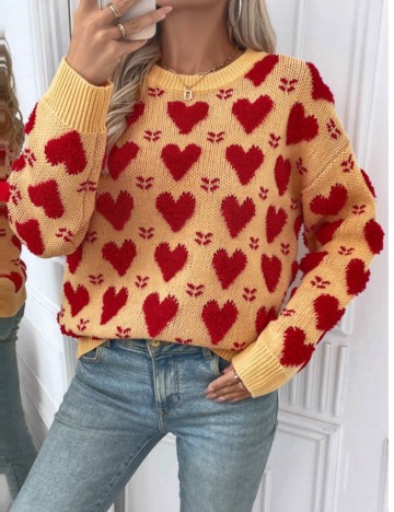 Pulover Shein, mix culori
