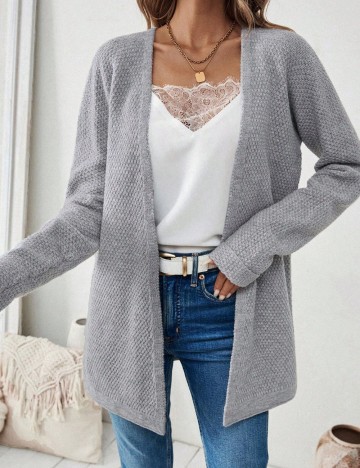 Cardigan Shein, gri