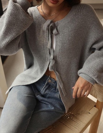 Cardigan Shein, gri