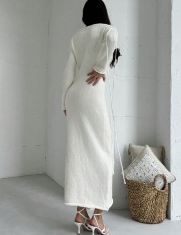Rochie maxi Shein, alb