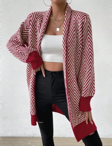 Cardigan Shein, mix culori
