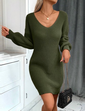 Rochie mini Shein, verde