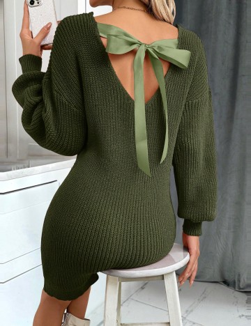 Rochie mini Shein, verde