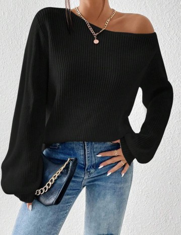 Pulover Shein, negru