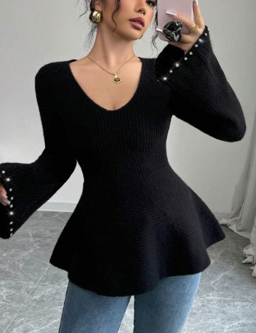 Pulover Shein, negru