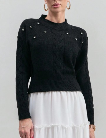 Pulover Shein, negru