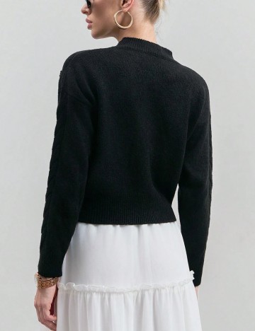 Pulover Shein, negru