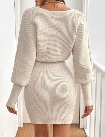 Rochie mini Shein, bej