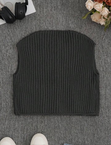 Vestă Shein, negru