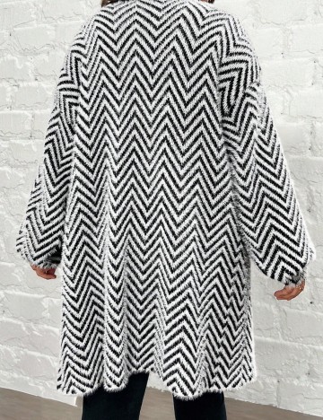 Cardigan Shein Curve+, mix culori