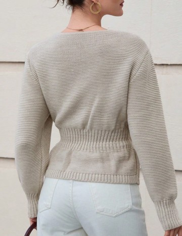 Cardigan Shein, bej