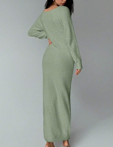 Rochie midi Shein, verde