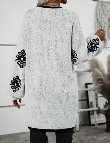 Cardigan Shein, gri