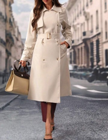 Trench Shein, crem