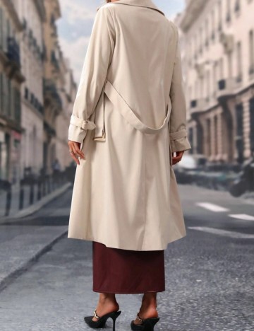 Trench Shein, crem