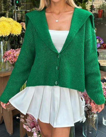 Cardigan Shein, verde
