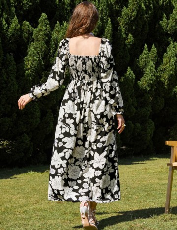 Rochie midi Shein, mix culori