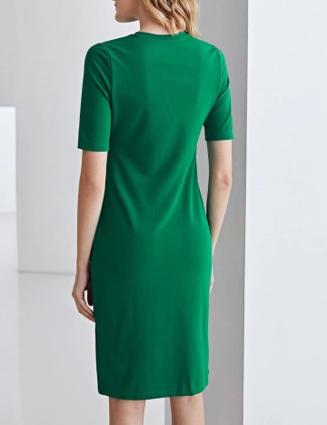 Rochie midi Shein MOTF, verde