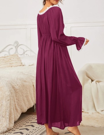 Rochie De Noapte Shein, mov magenta