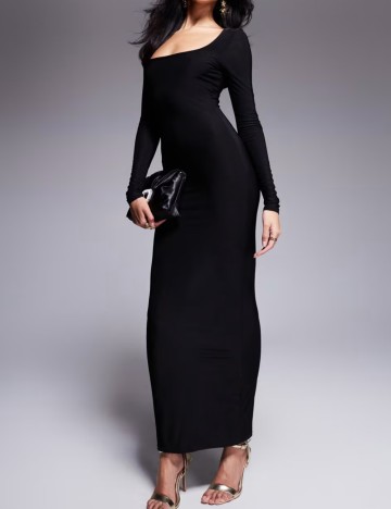 Rochie maxi ASOS, negru