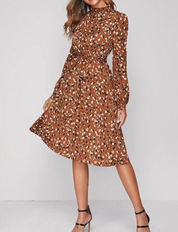 Rochie midi Shein, mix culori