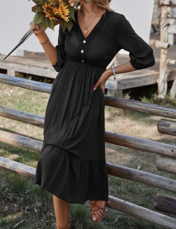 Rochie midi Shein, negru