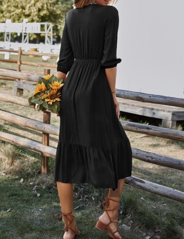 Rochie midi Shein, negru