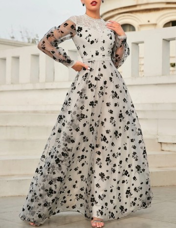 Rochie de ocazie Shein Giffniseti, mix culori
