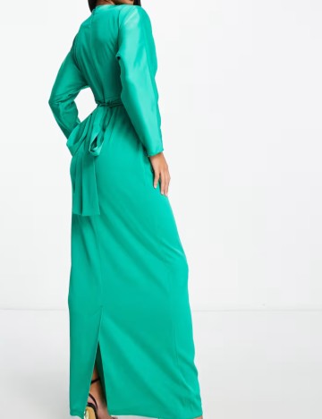 Rochie midi ASOS, verde