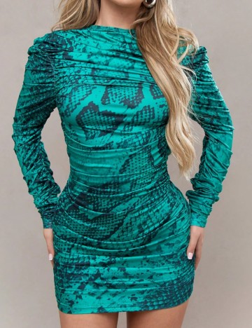 Rochie mini Shein Missguided, mix culori