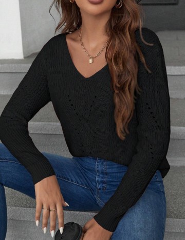 Pulover Shein, negru
