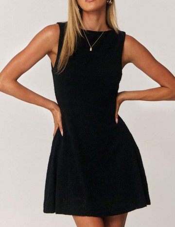 Rochie mini Shein Forever 21, negru