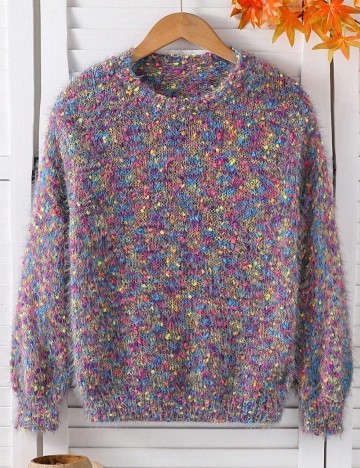 Pulover Shein, mix culori