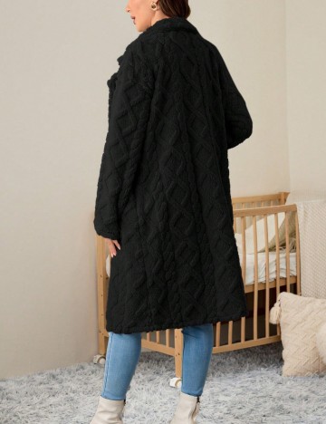 Palton Shein, negru