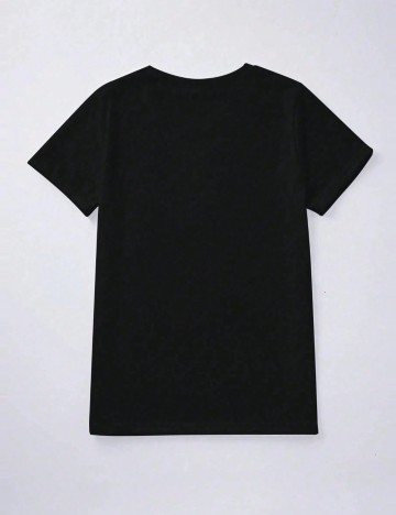 Tricou Shein Curve+, negru