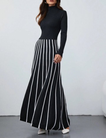 Rochie maxi Shein, mix culori