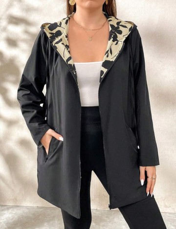 Geacă Reversibilă Shein Curve+, mix culori