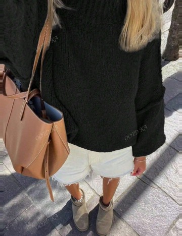 Pulover Shein, negru