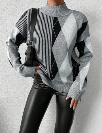 Pulover Shein, mix culori