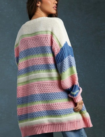 Cardigan Shein, mix culori