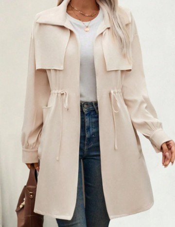 Trench Shein, crem