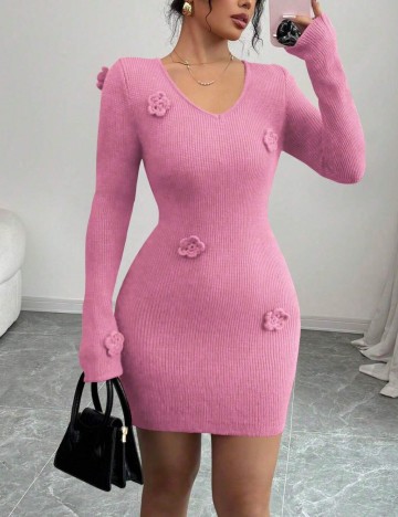Rochie mini Shein, roz