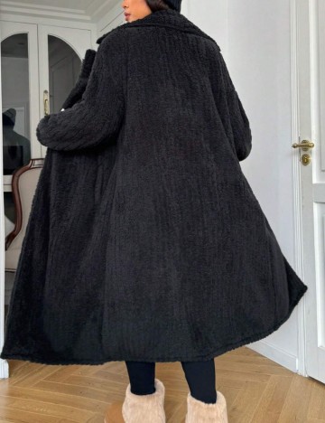 Jachetă Shein Curve+, negru